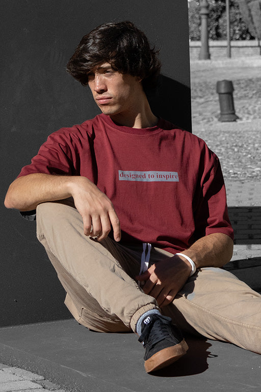 CHERRY - OVERSIZED TEE